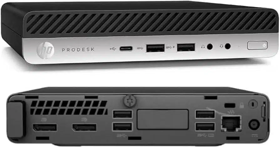 Mini PC HP ProDesk 600 - G5 Intel I3-9100t, ddr 8GB, SSD 128, low watt