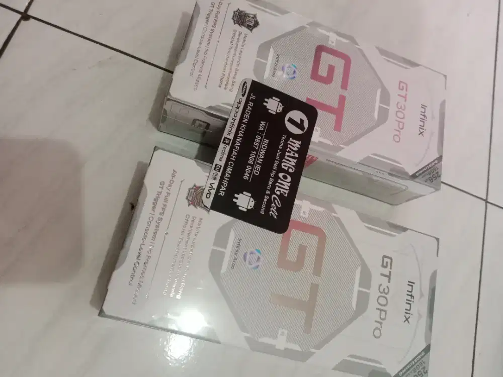 2 unit HP baru fres Infnix GT 30 pro 8/256