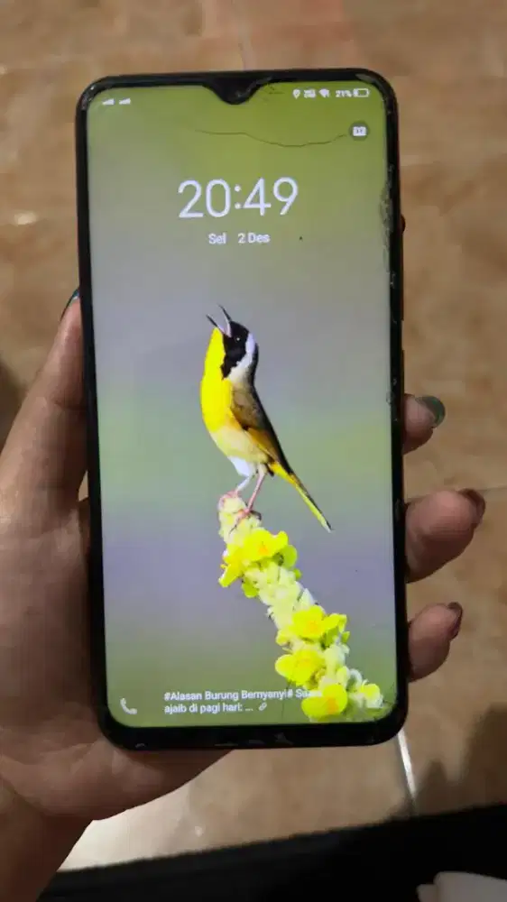 Jual hp vivo lengkap , minus screenguard , masih segel