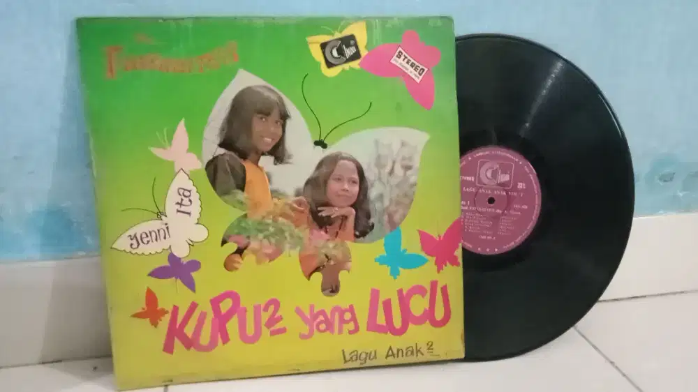Vinyl antik langka lagu anak legendaris