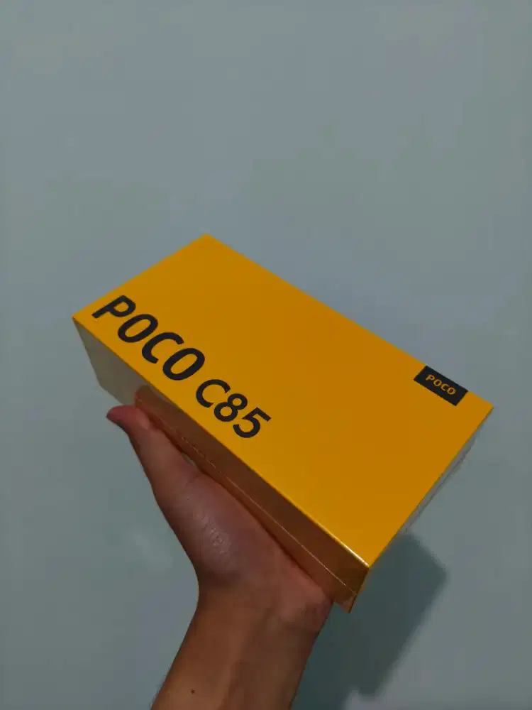 Poco C85 8/256 New warna black