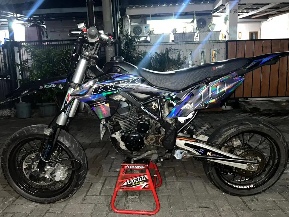 Kawasaki klx d-tracker SE 2015 pajak on ganteng