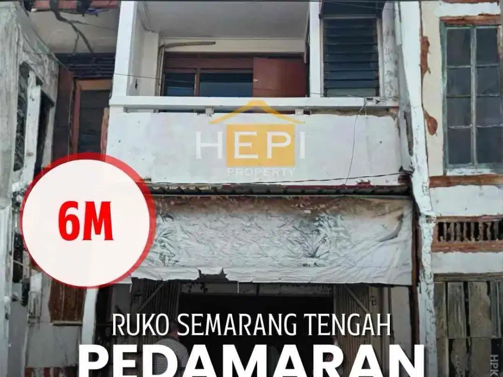Dijual Ruko di Pedamaran Semarang Tengah