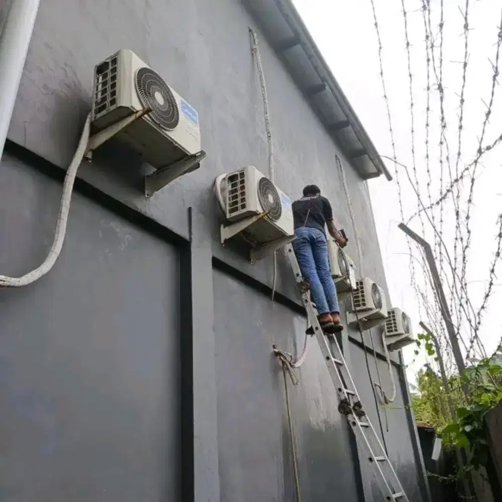 SERVICE AC KULKAS MESIN CUCI POMPA AIR BONGKAR PASANG AC