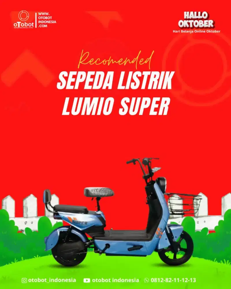 SEPEDA LISTRIK LUMIO SUPER