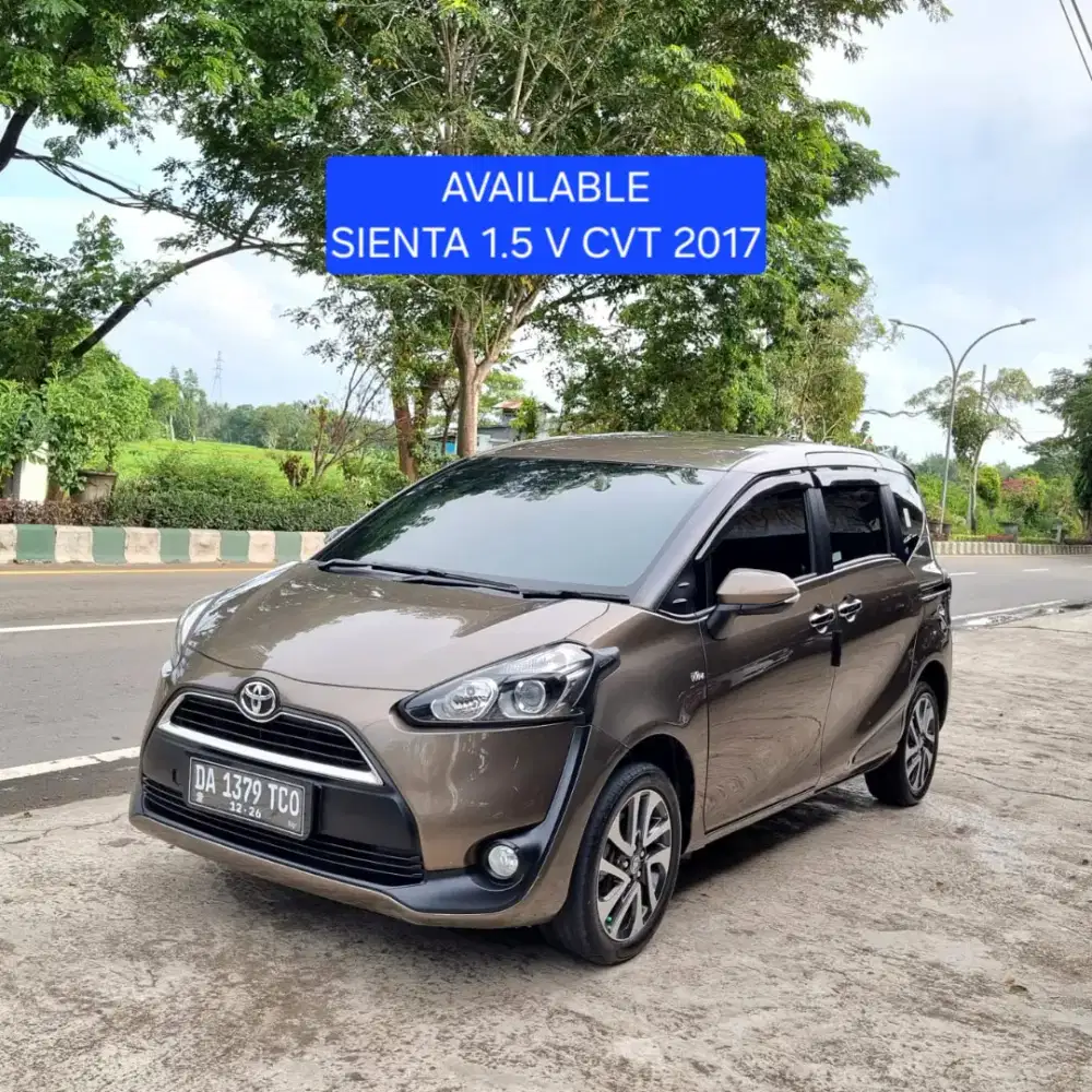 Toyota Sienta 1.5 V CVT 2017