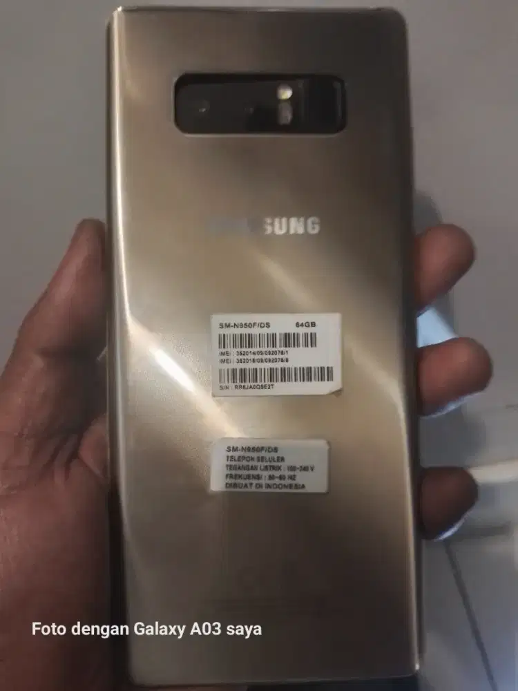Samsung Note 8 Kondisi Minus Kapasitas 64Gb