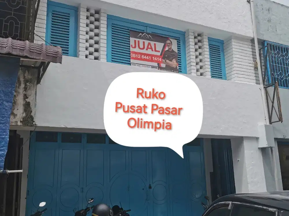 Ruko Pusat Pasar inti kota Olimpia Olympia PLaza medan kota