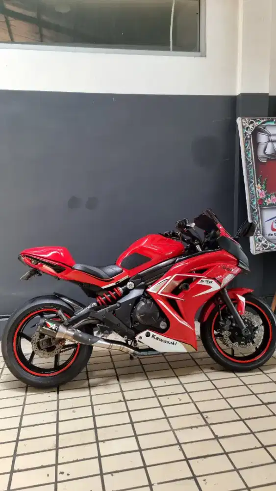 Kawasaki Ninja 650r (er6f) - Merah