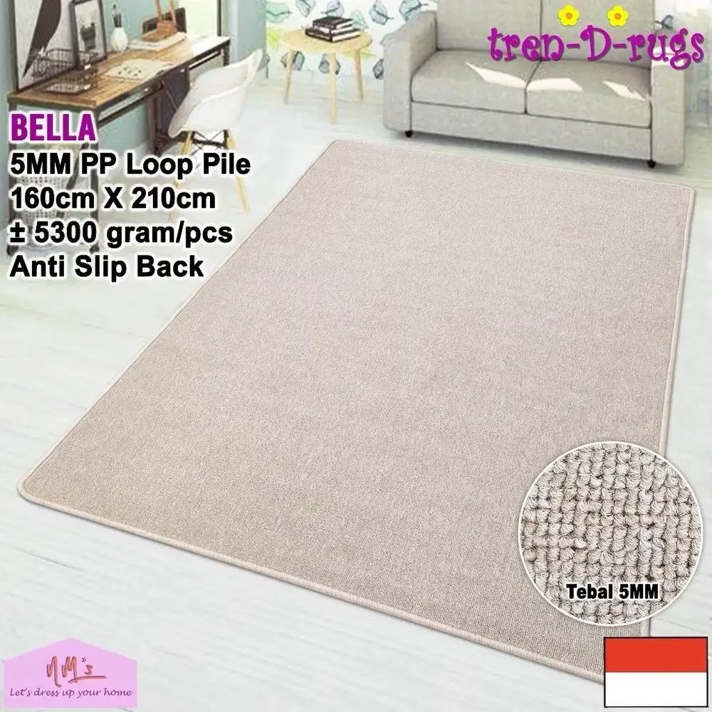 Jual Karpet Minimalis Anti Slip 160 x 210cm