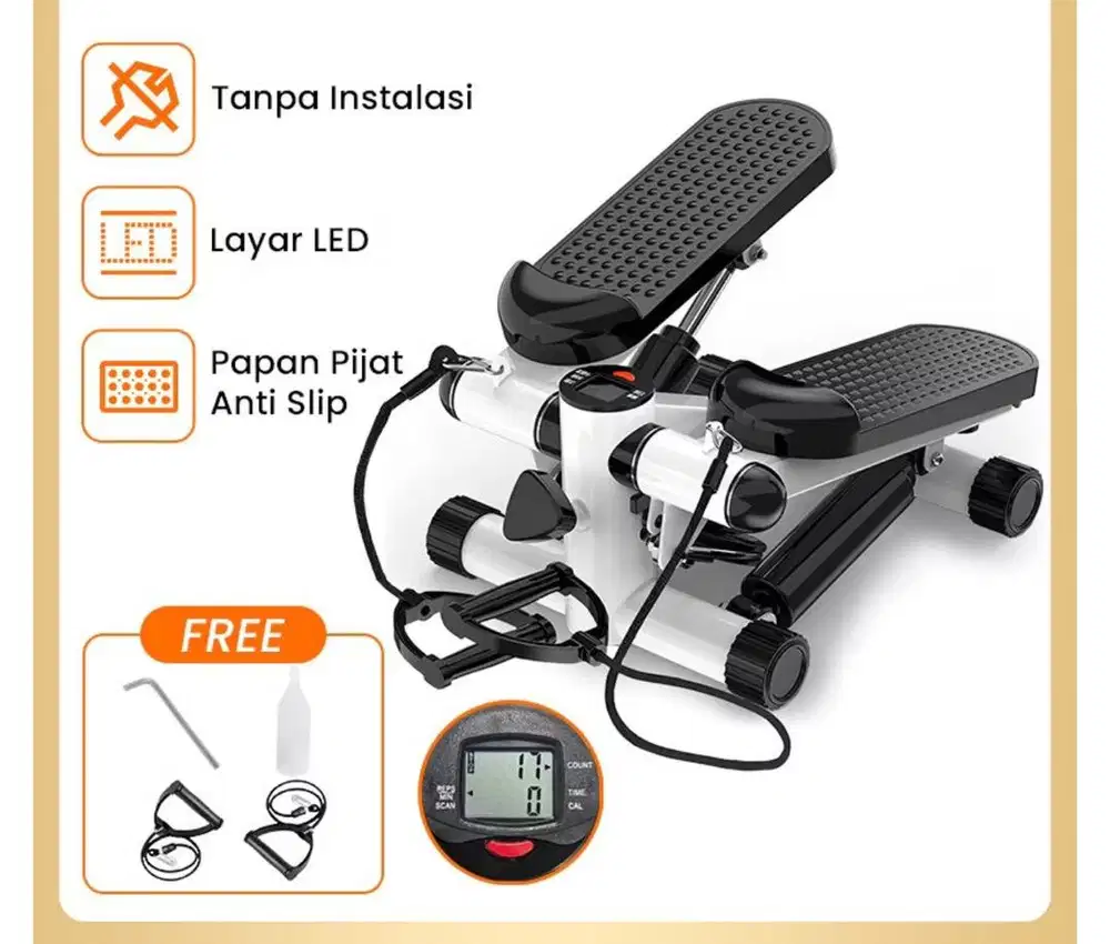 Alat olahraga Mini stepper