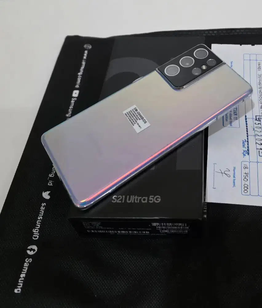 Samsung S21 ultra 5G fulset original Sein