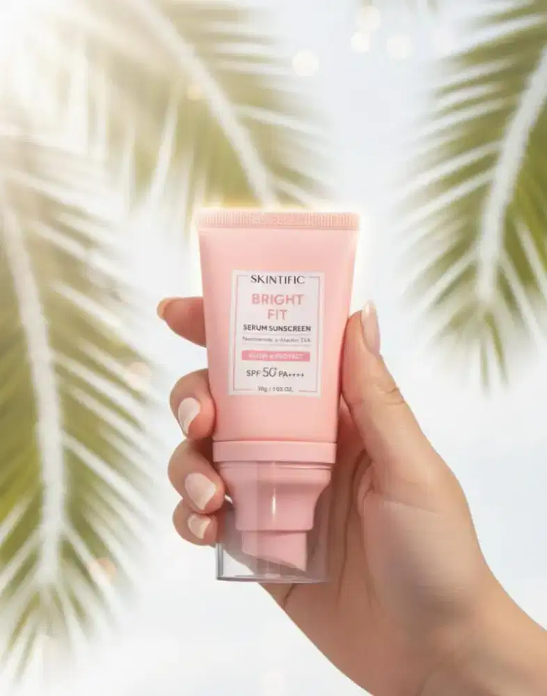 SKINTIFIC BRIGHT FIT SUNSCREEN SPF 50 PA+++ - Glow & Protect!