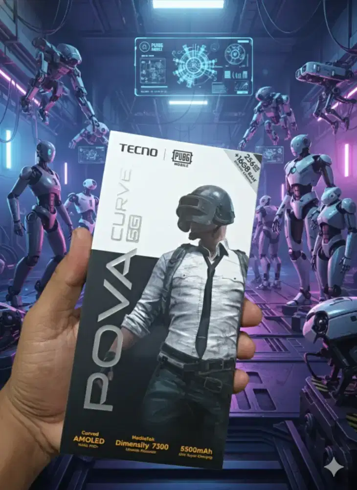 TECNO POVA CURVE 5G 8/256 | ATLANTIS DAHSYAT
