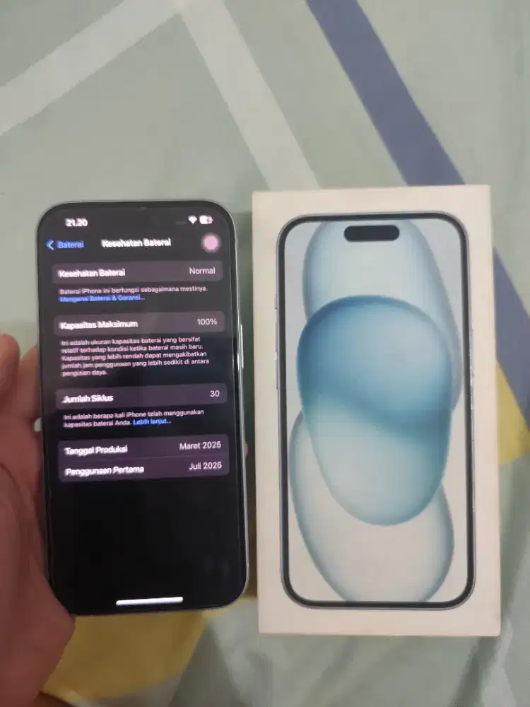 Iphone 15 blue 128