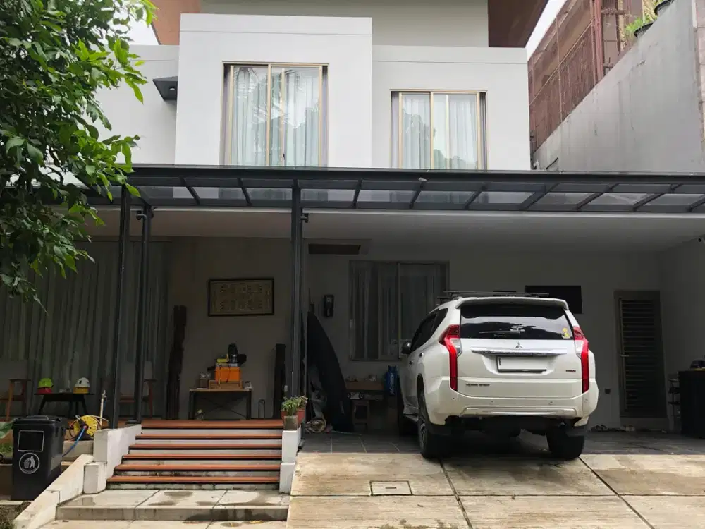 Rumah Dijual Di Riverpark Bintaro Luas Ada taman Siap Huni