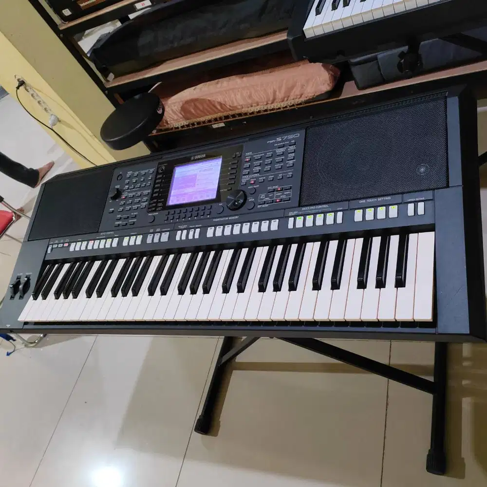 Keyboard Yamaha PSR S750 Sampling Mulus Tidak Ada Minus Siap Manggung