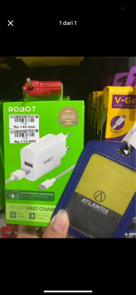 CHARGER ROBOT RTUC1-18W|ATLANTIS DAHSYAT