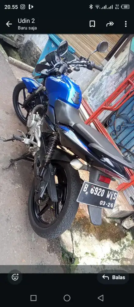 Di jual motor bajaj Pulsar 135ls.mulus ss komplit