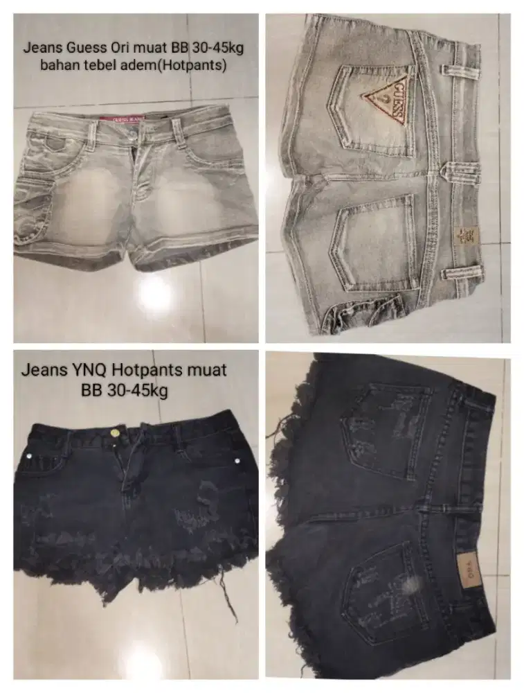 Hotpants Jeans No minus BB 25-45kg