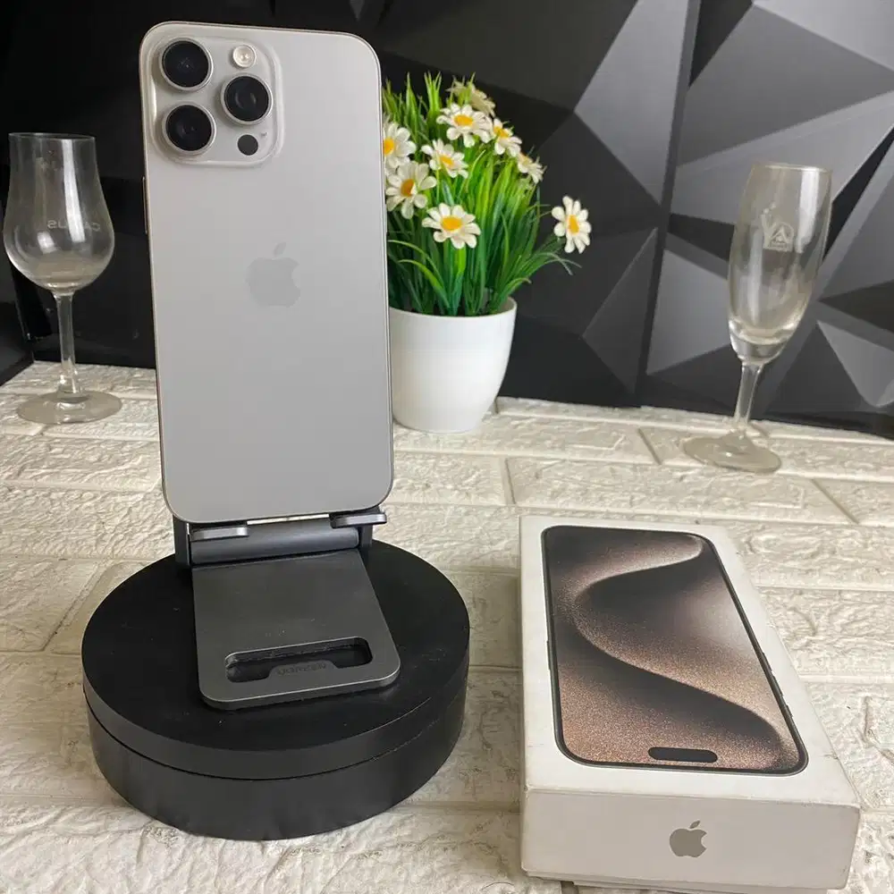 Iphone 15 pro max 256gb Ex ibox Fullset ori bisa COD dan TT