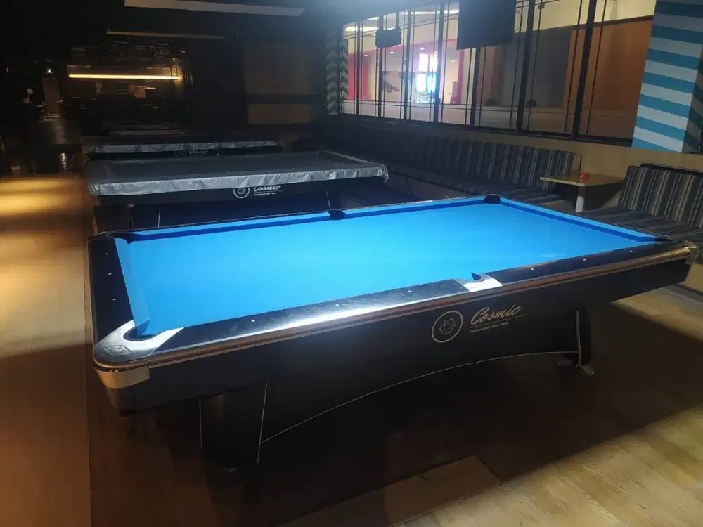 Meja Billiard Merk COSMIC 9 ft (Second)