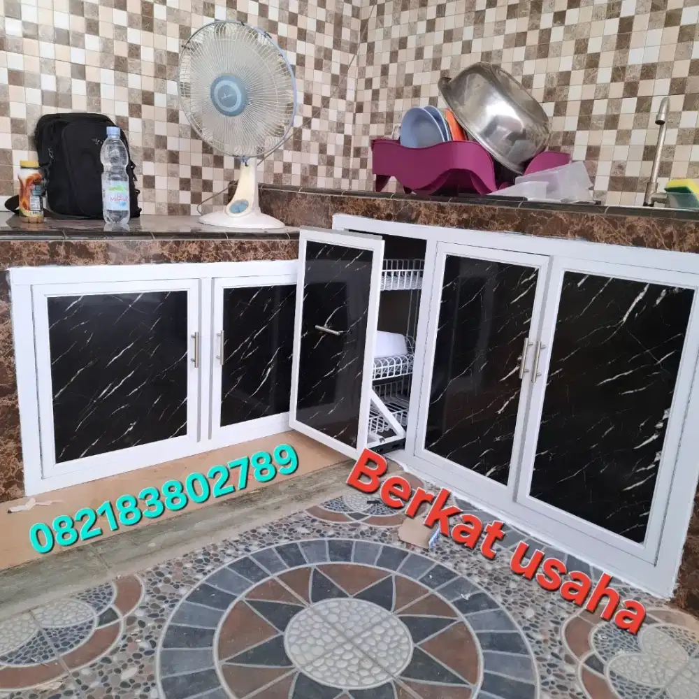 Kitchen set aluminium/ACP Kota palembang