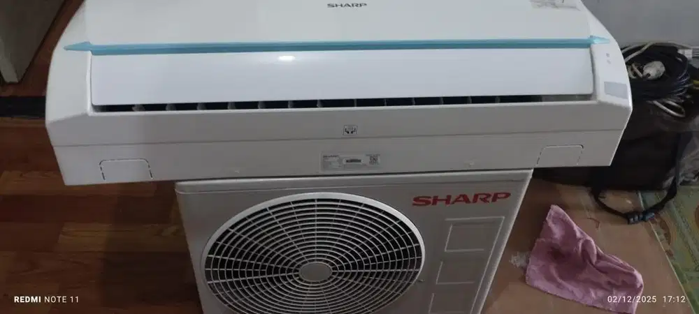 JUAL AC SECOND SHARP 1/2 PK