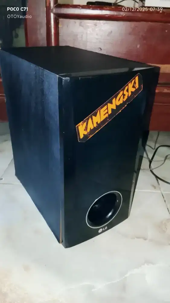 Subwoofer pasif 5,5 inch merk lg