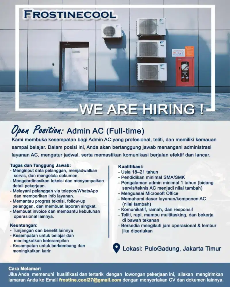 Lowongan Administrasi