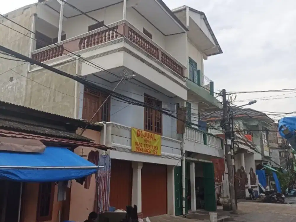 Dijual / Sewa Ruko Kalibaru Cilincing Jakarta Utara siap pakai strategis jalan lebar