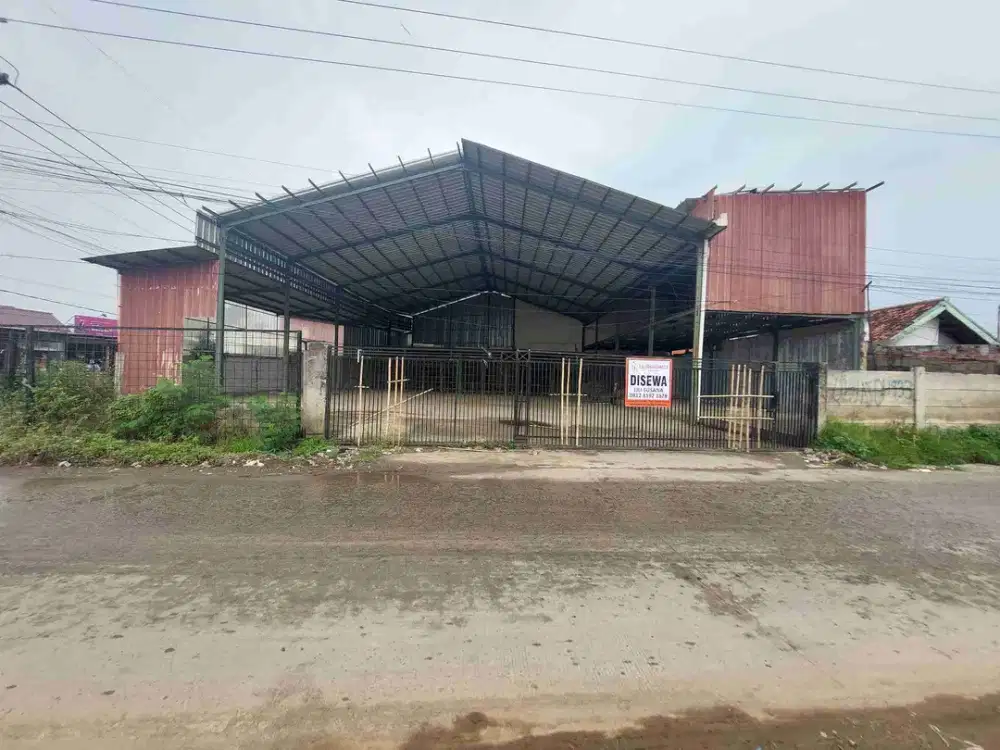 Disewakan Gudang Tempat Usaha Babelan