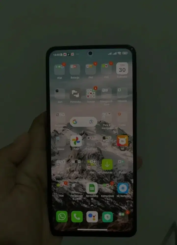 Redmi Note 10 Pro Ram 6/128 Mulus pisan.kelengkapanHP +cas