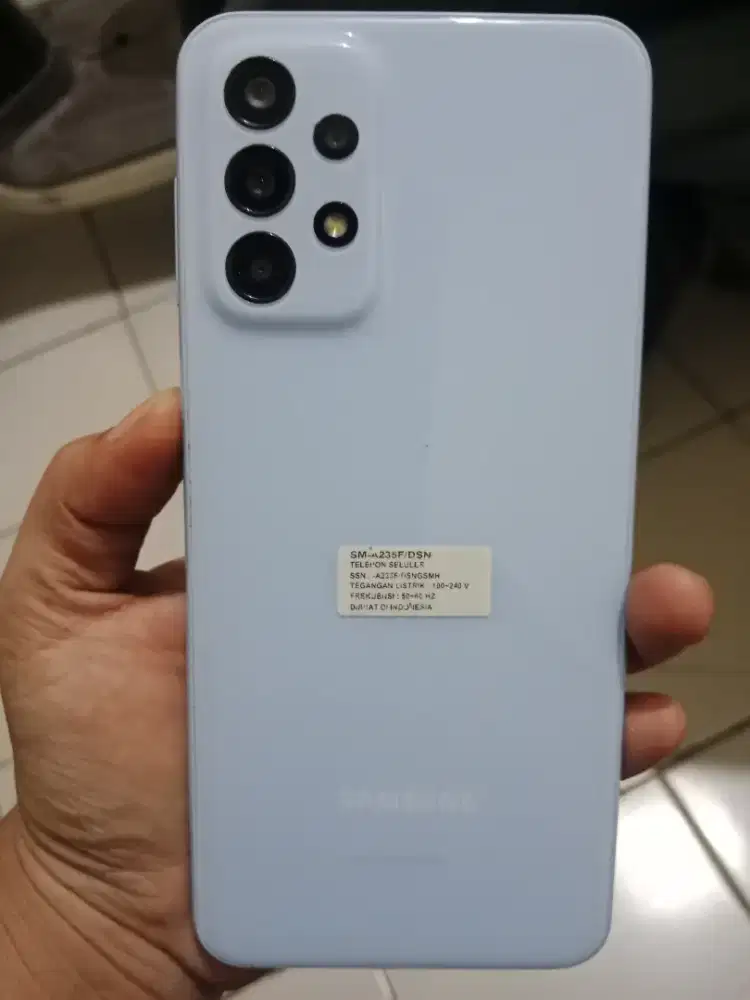 Dijual Samsung Galaxy A23 4G Ram 6/128GB Fullset mulus