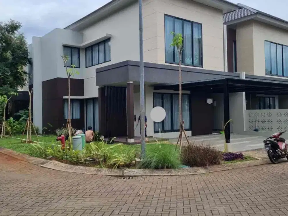 Rumah baru di Discovery Amore Bintaro Jaya 
Posisi hoek