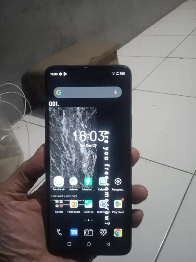 Infinix hot 11s nfc ram 6/128 batangan siap pakai