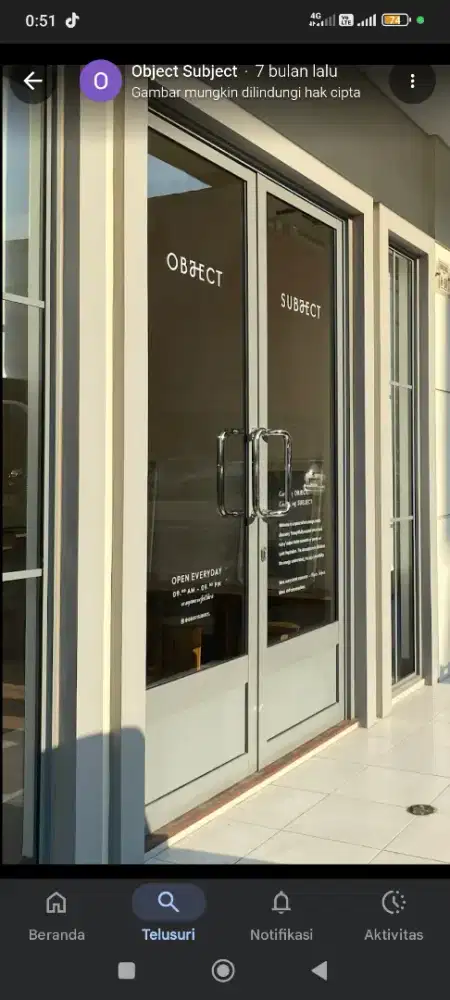 Di butuhkan pegawai barista