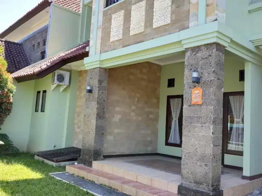 Disewakan Rumah Asri Nyaman Siap Huni Full Furnish Terawat di Lokasi Favorit di Taman Mumbul Nusa Dua Bali