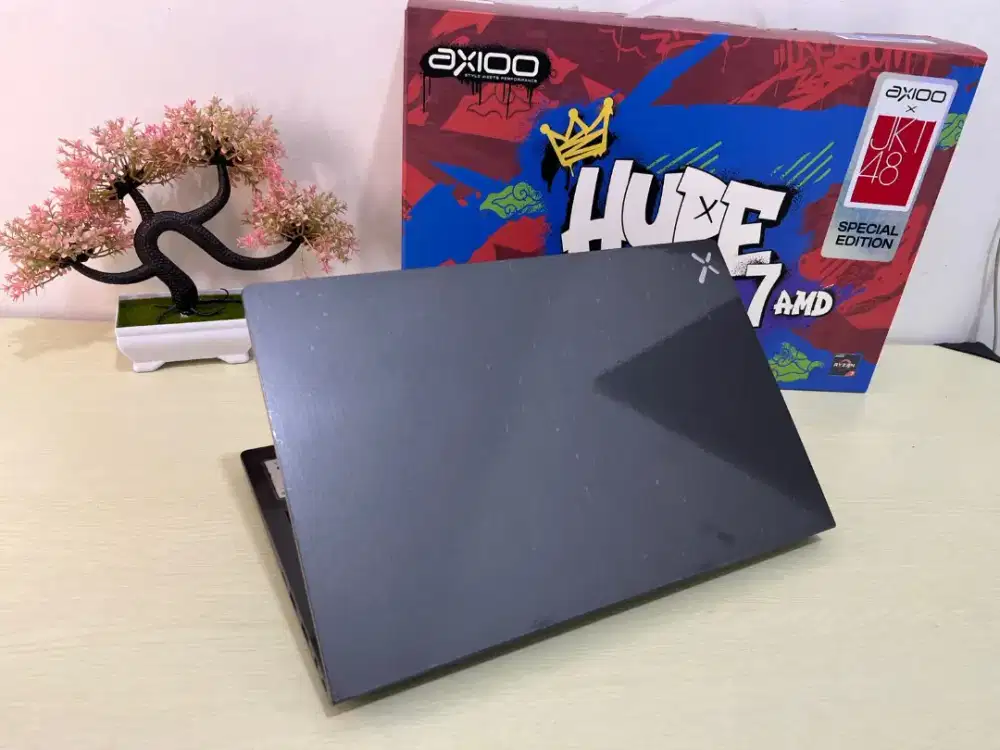 Laptop Axioo Hype Ryzen 7-5700U ssd 512gb ram 16gb