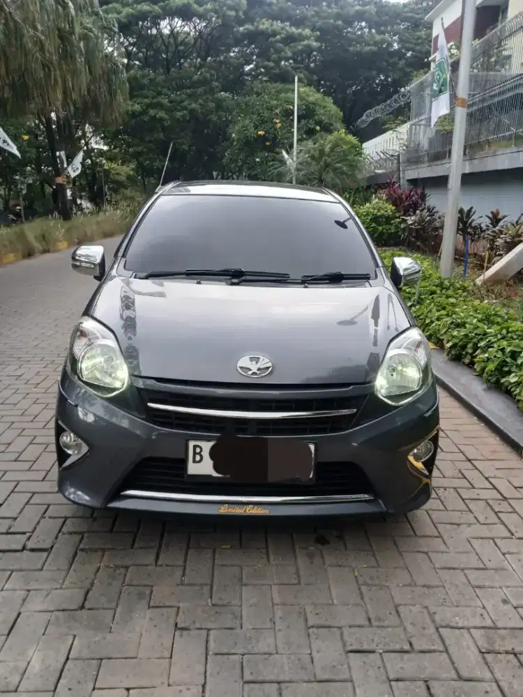 Toyota agya g matic thn 2014 km rendah
