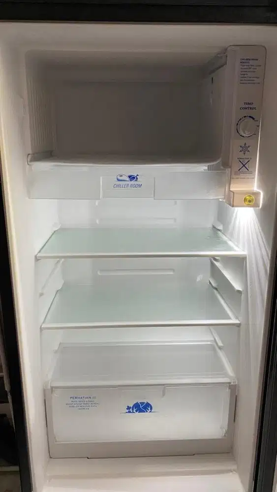 KULKAS 1 Pintu AQUA Normal Dingin Bersih Siap Pakai