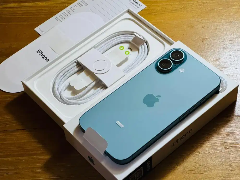 iPhone 16 128GB iBox BH99% 3Bulan Pakai
