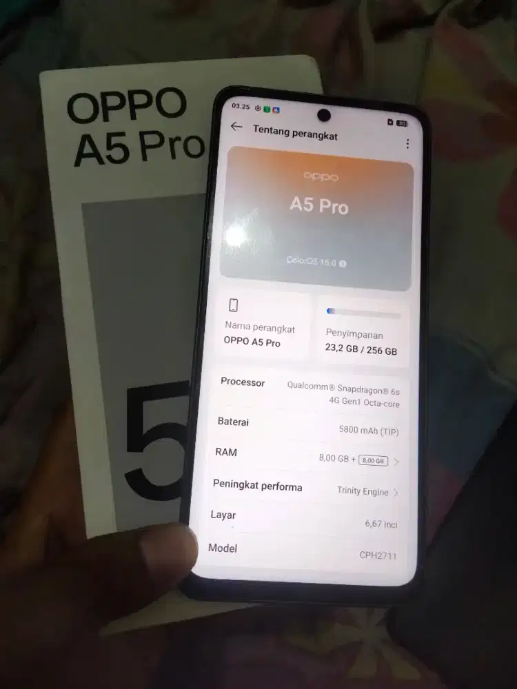 OPPO A5 PRO 4G FULLSET