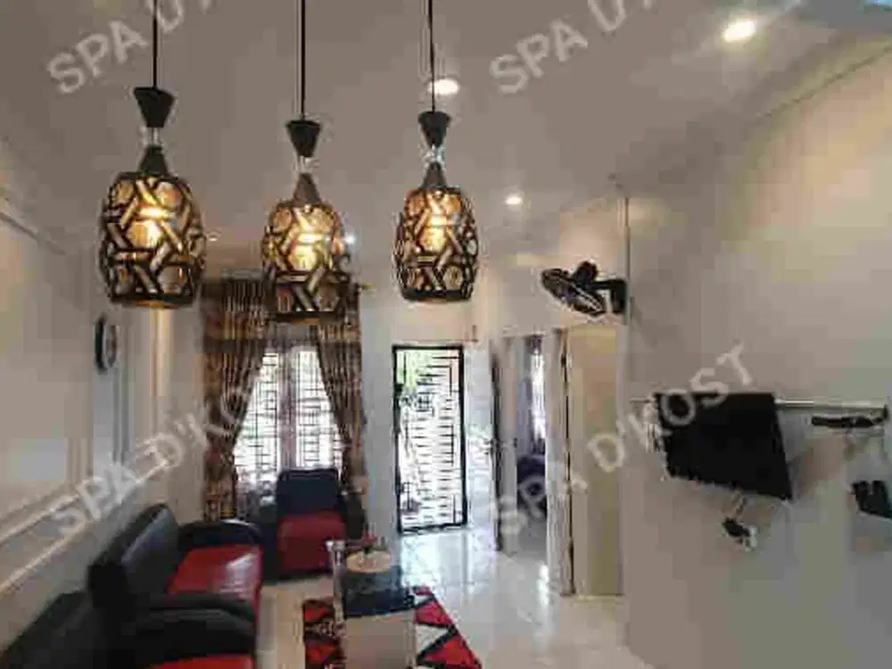 Sewa rumah Kontrakan  bulanan P Full Furniture Tipe 65 stdr  SPA D'KOST Sentosa Sidomulyo Barat Pekanbaru