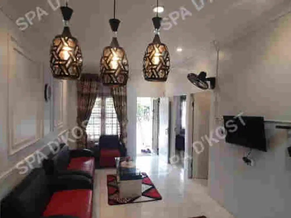 Sewa Rumah Kontrakan bulanan tipe 65  standar Deluxe Full Perabotan SPA D'KOST sidomulyo Barat Pekanbaru