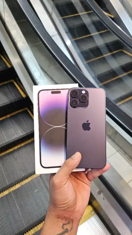 Iphone 14 promax 256GB iBox resmi mulus fullset original