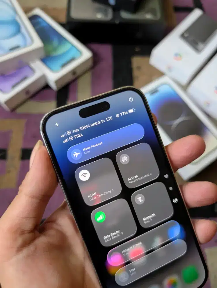 iPhone 14 Pro 1Tb dual sim fisik imei terdaftar beacukai