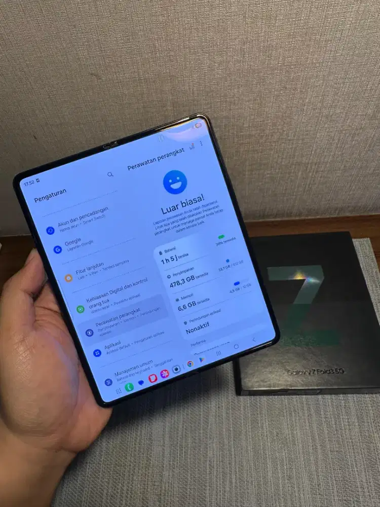 Samsung Fold 3 12/512gb Ex Sein Resmi