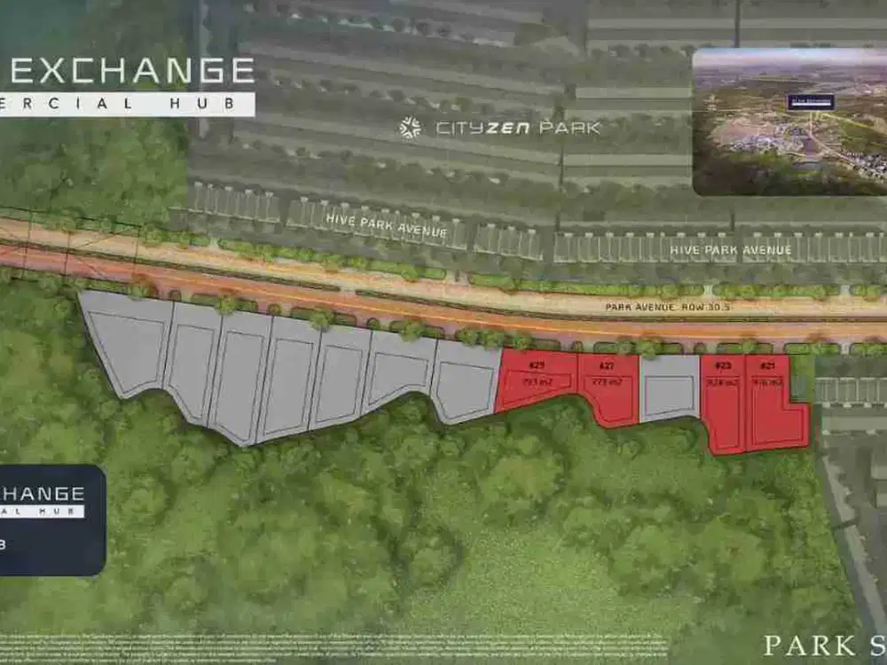 DIJUAL KAVLING KOMERSIAL PARK SERPONG