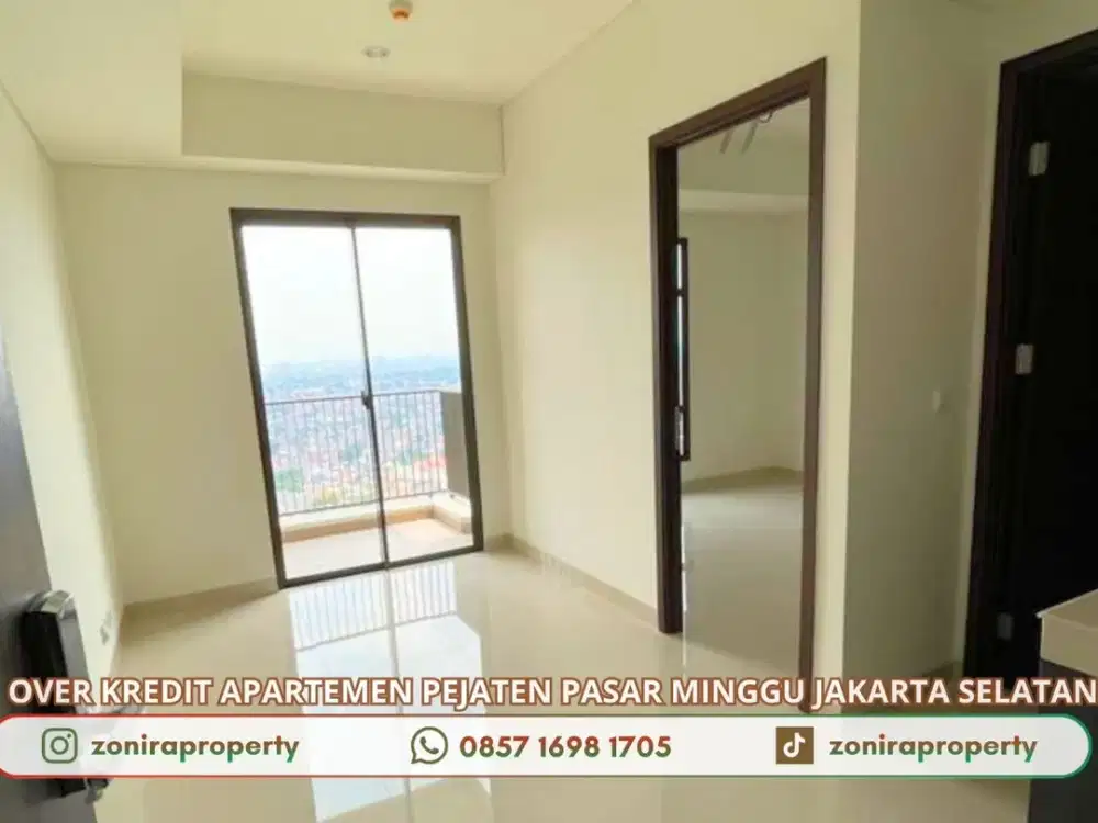 Apartemen 1 BR Jual Over Kredit 135JT di Vasaka Solterra Pejaten Jakarta